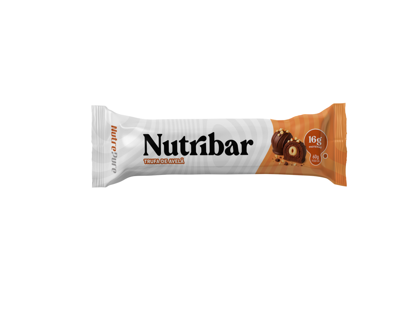 Nutribar Trufa de Avelã 60g - 12 unidades