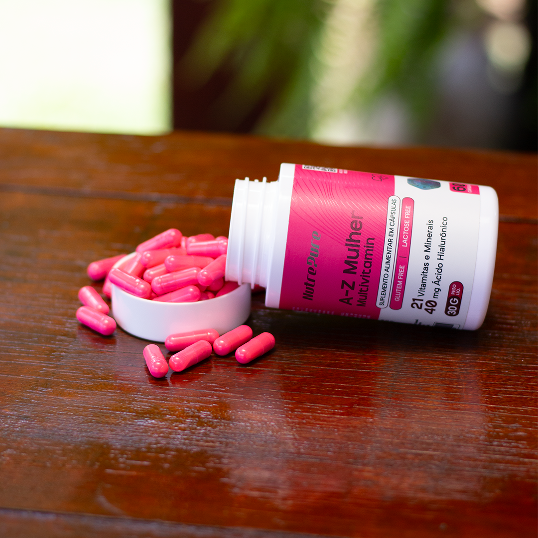 Multivitamínico A-Z Mullher 60 Cápsulas