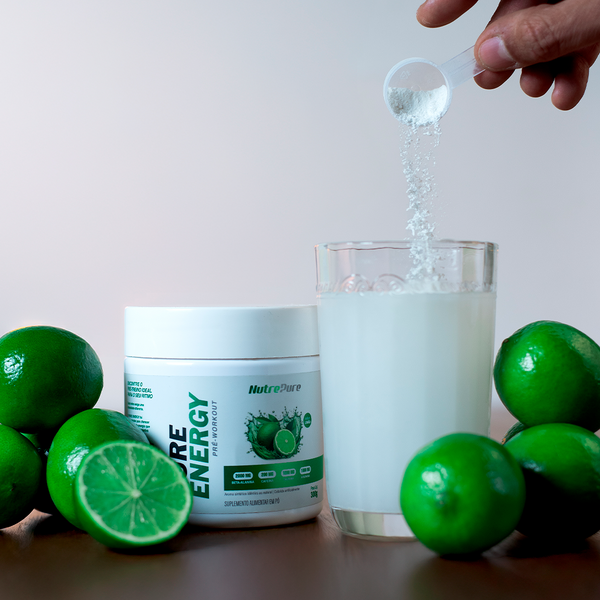 Pure Energy Pré Treino - Limão 300g – segunda imagem