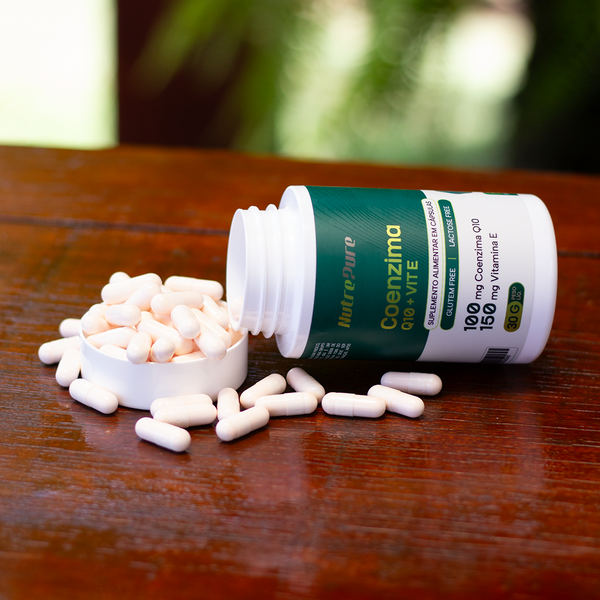Coenzima Q10 + Vitamina E 60 Cápsulas – segunda imagem