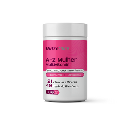 Multivitamínico A-Z Mullher 60 Cápsulas