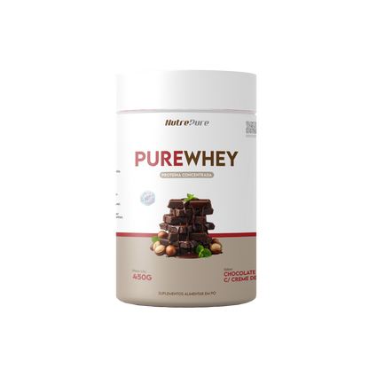 Purewhey Protein - Chocolate c/ Creme de Avelã 450g