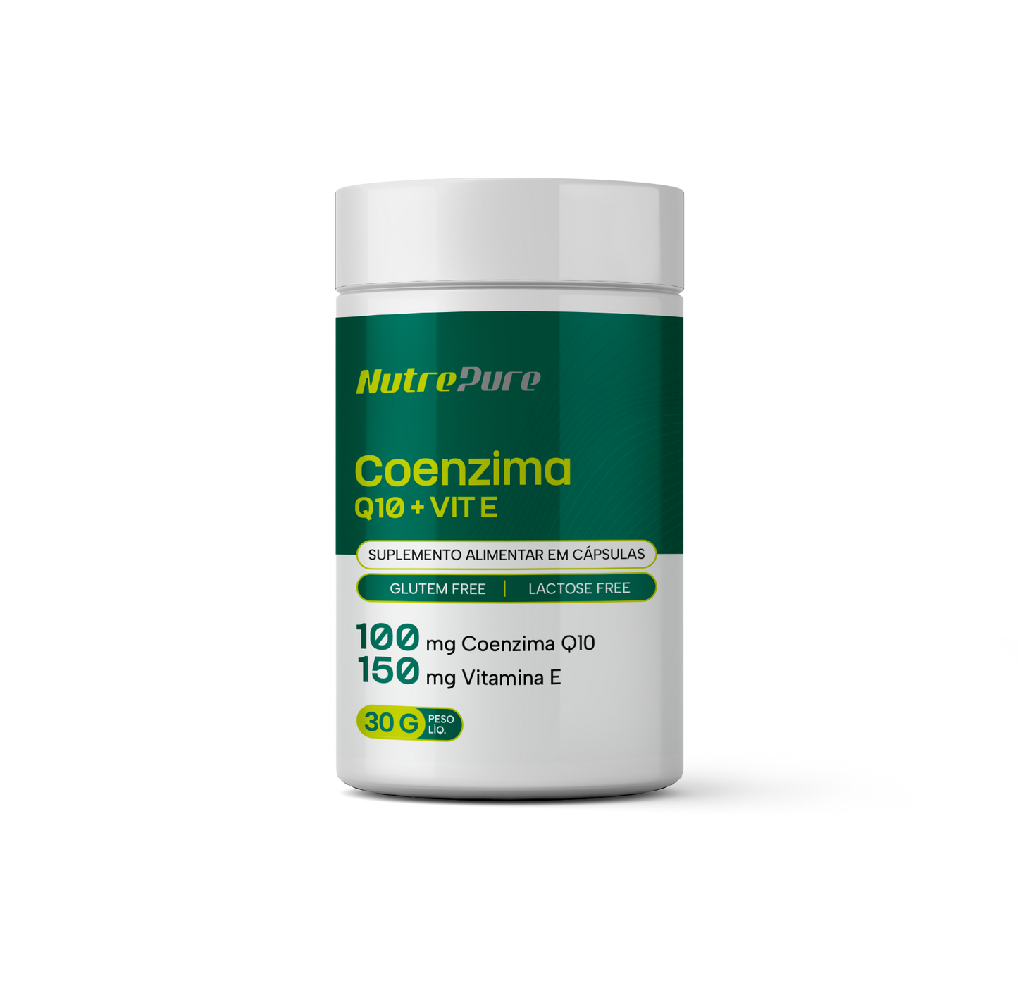 Coenzima Q10 + Vitamina E 60 Cápsulas