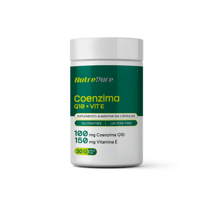 Coenzima Q10 + Vitamina E 60 Cápsulas