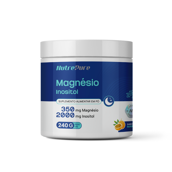 Magnésio + Inositol Maracujá 240g