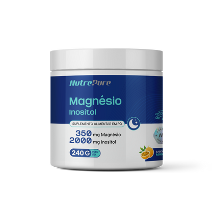 Magnésio + Inositol Maracujá 240g
