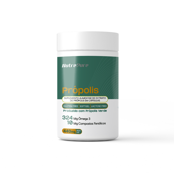 Própolis Verde Concentrado 60 Cápsulas